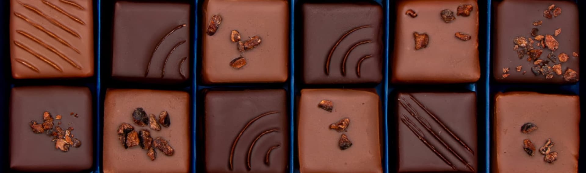 Assortiment de chocolats fins du Chef pâtissier