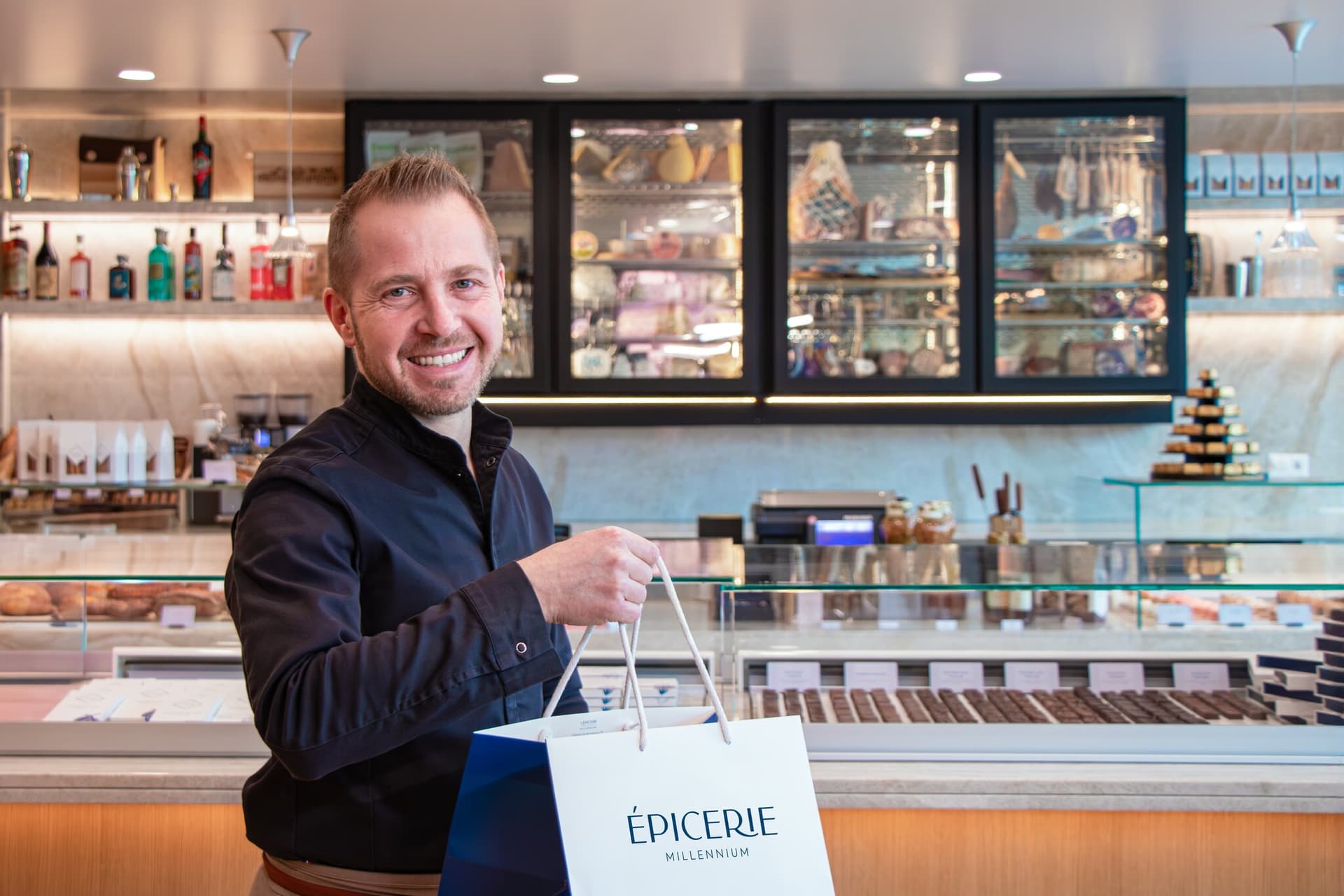 Le comptoir de l'Épicerie Millennium